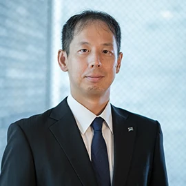 採用メッセージ 担当部長写真